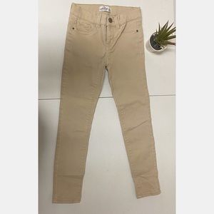 Jordache super skinny girl khaki jeans size 7